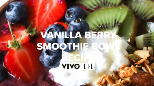 VANILLA BERRY SMOOTHIE BOWL RECIPE