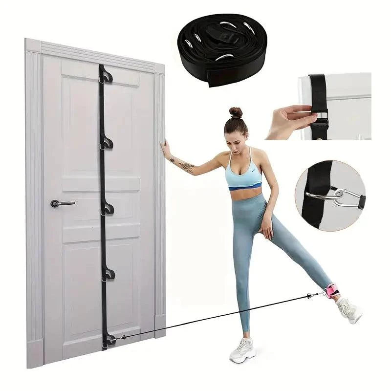 Space-Saving Resistance Band Door Anchor - GREEN LIFE CYPRUS