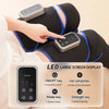 Electric Full-Leg Wrapping Massager with Adjustable Intensity & Heat Therapy