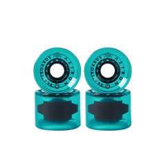 Viking Fitness Surfskate Wheels Atlas Green set with vibrant green color and durable design for smooth rides and control.