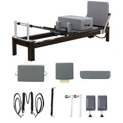 Viking Aluminium Pilates Reformer (Μαύρο)