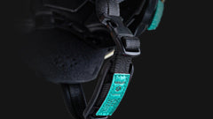 Viking Fitness Skate Helmet HS9 in black with adjustable straps and ventilation for skateboarding and protective sport activities.