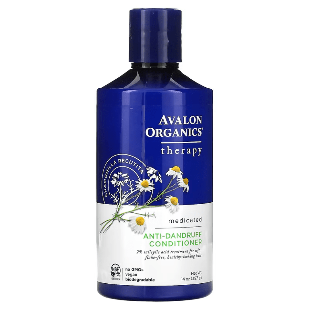 Avalon Organics, Anti-Dandruff Conditioner, Chamomilla Recutita, 14 oz (397 g) - GREEN LIFE CYPRUS