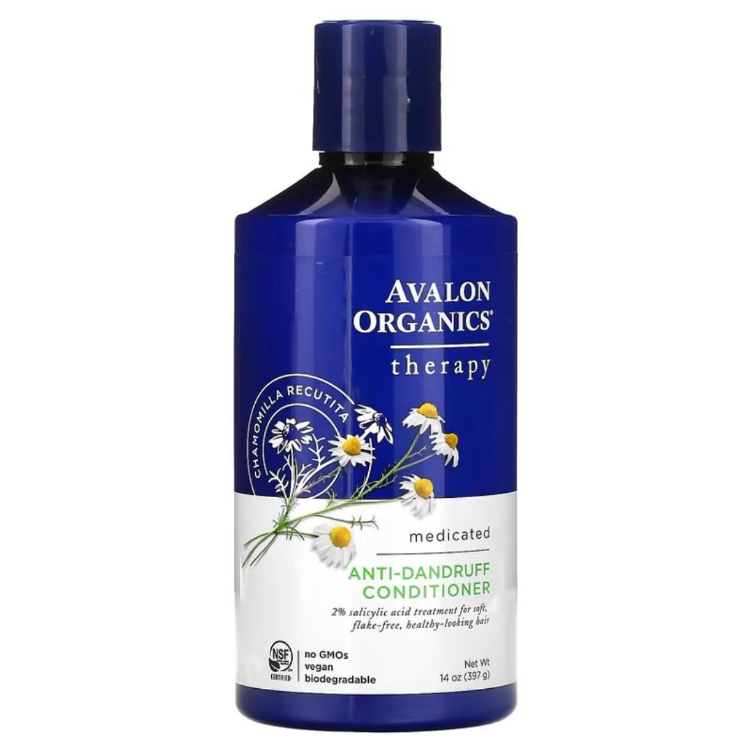 Avalon Organics, Anti-Dandruff Conditioner, Chamomilla Recutita, 14 oz (397 g)