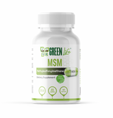 Green Life MSM — Methylsulfonylmethane (Vegan Capsules), 1350mg per serving (120capsules)