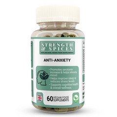 Anti-Anxiety Formula 1000mg 60 capsules- Strength & Spices - GREEN LIFE CYPRUS