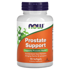 NOW Foods, Prostate Support, 90 Softgels - GREEN LIFE CYPRUS