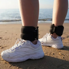 Ankle & Wrist Weights (Black) – Adjustable, Durable, Ideal for Gym, Yoga & Cardio. - GREEN LIFE CYPRUS