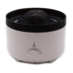 AW GIFTS large volcano effect aroma diffuser plug-in accessory in two colors, showcasing its unique design and modern style.