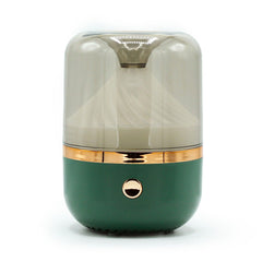 AW Gifts Urban Aroma Diffuser in white and bronze with USB, color-changing feature, sleek accessory for home or office.