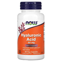 NOW Foods, Hyaluronic Acid, 50 mg, 60 Veg Capsules