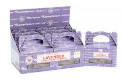 AW Gifts, Box of 24 pcs Satya Lavender Backflow Dhoop Cone - GREEN LIFE CYPRUS