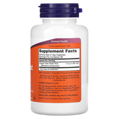 NOW Foods, Red Yeast Rice, 600 mg, 120 Veg Κάψουλες 