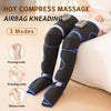 Electric Full-Leg Wrapping Massager with Adjustable Intensity & Heat Therapy