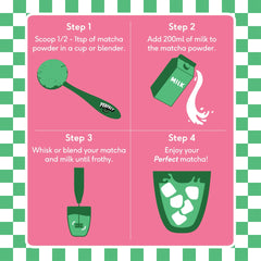 PerfectTed, Ceremonial Grade Strawberry Matcha Powder, 75g