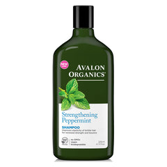 Σαμπουάν, Ενδυνάμωση, Μέντα, 11 fl oz (325 ml) - Avalon Organics