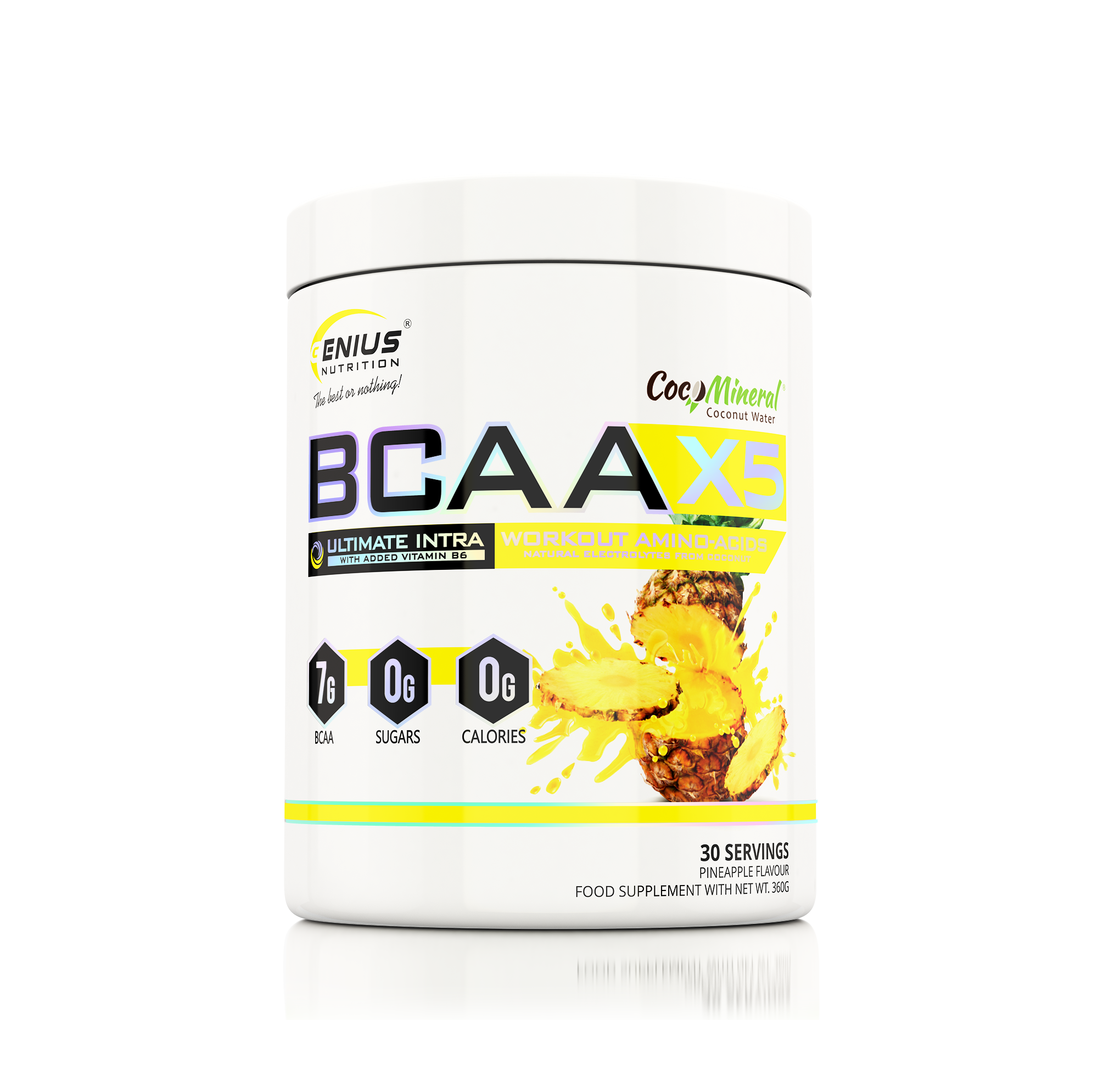 BCAA-X5® 360г/30 порций, Genius Nutrition