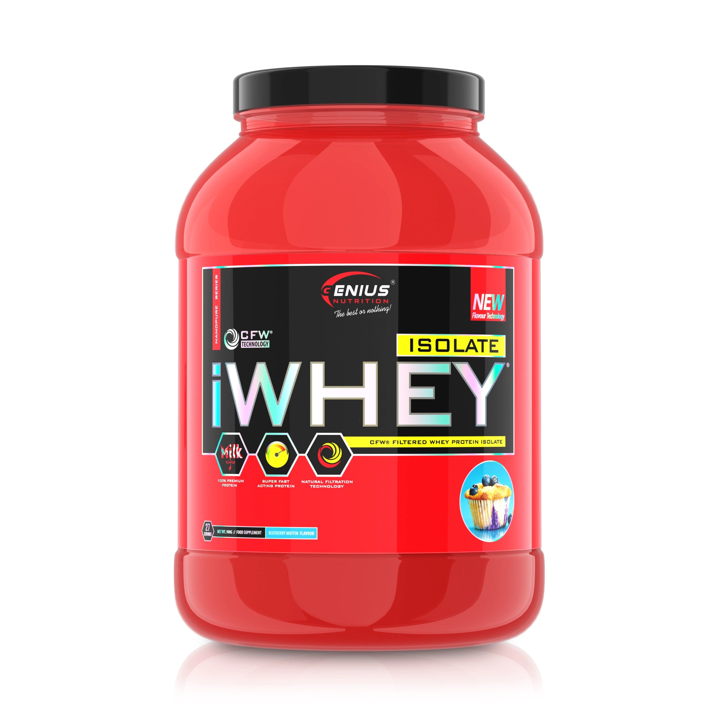 IWHEY® ISOLATE 900 г/27 порций, Genius Nutrition