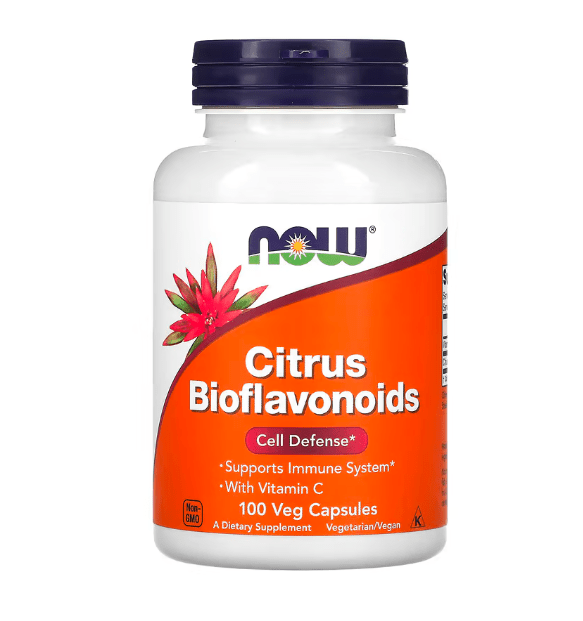 NOW Foods, Citrus Bioflavonoids, 100 Veg Capsules - GREEN LIFE CYPRUS