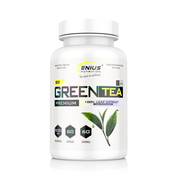 GREEN TEA 60 Caps/60 Serv, Genius Nutrition 