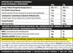Hydro-HD protein powder by Genius Nutrition in a 700g container, showcasing the product packaging and label.