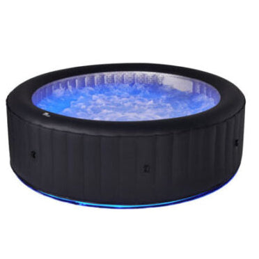 MSpa Aurora Urban Series Round Bubble Spa with LED (6 Persons)