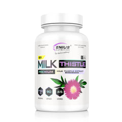 MILK THISTLE 90 Caps/45 Serv, Genius Nutrition - GREEN LIFE CYPRUS