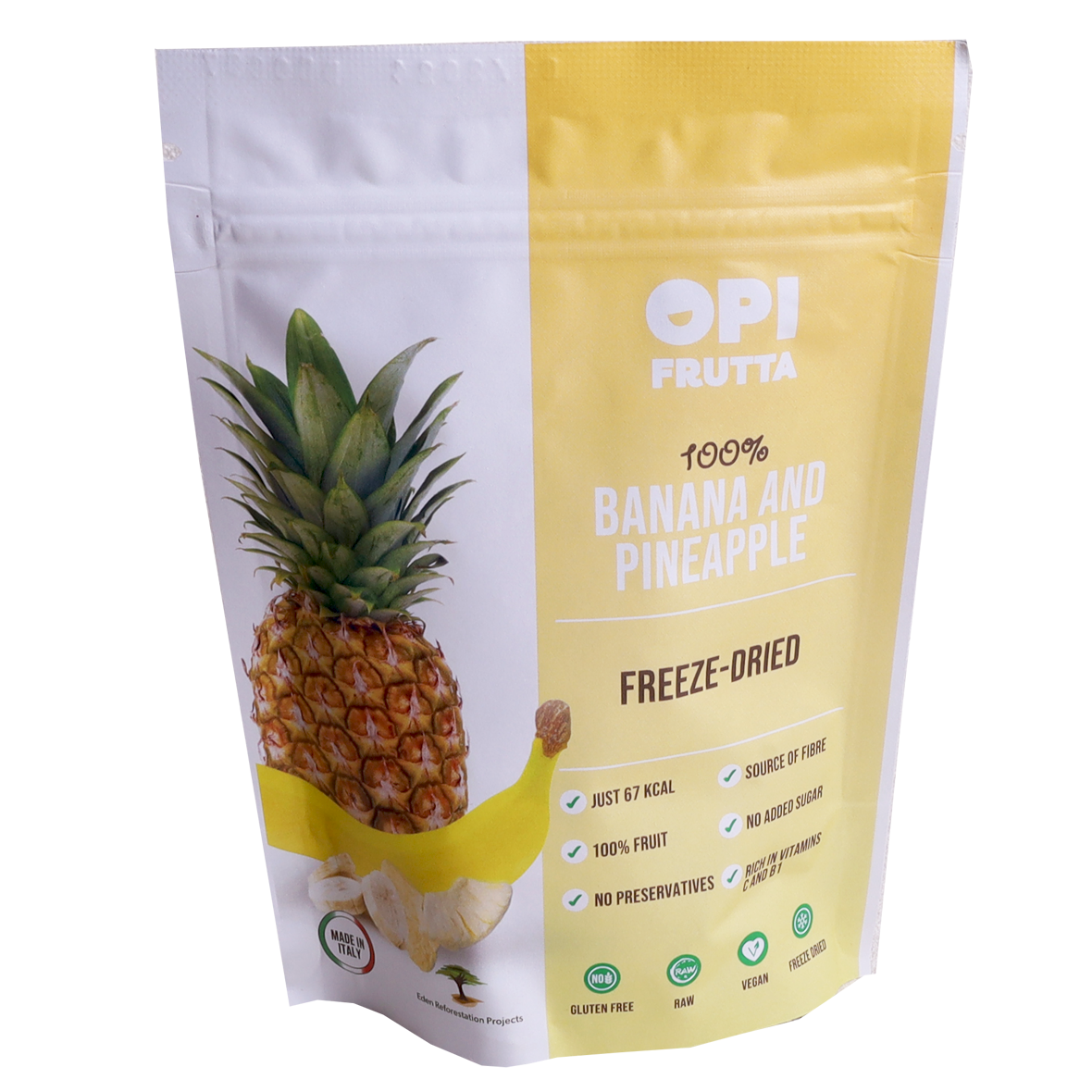 Banana & Pineapple Dry fruits Opi Fruta 16g