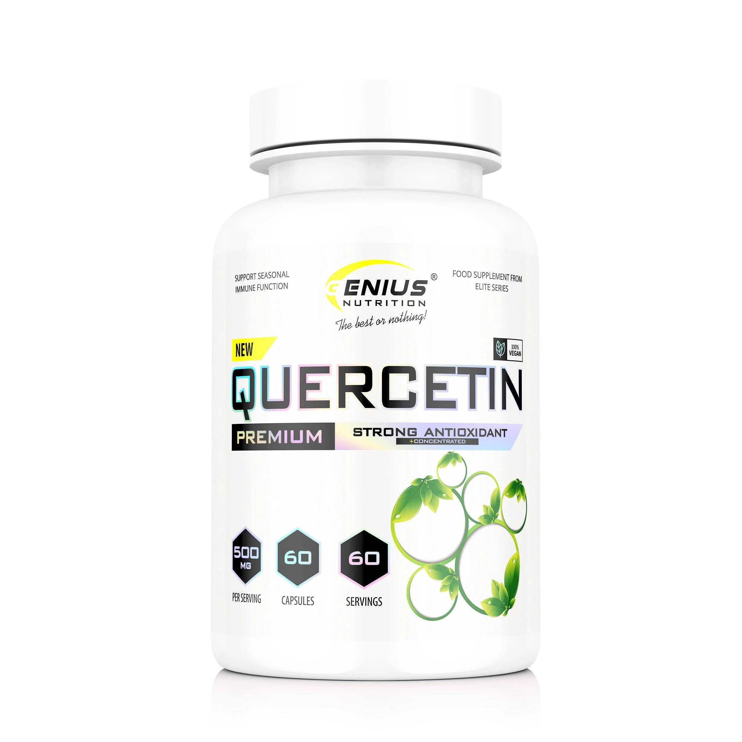QUERCETIN 60 caps/60 serv, Genius Nutrition - GREEN LIFE CYPRUS
