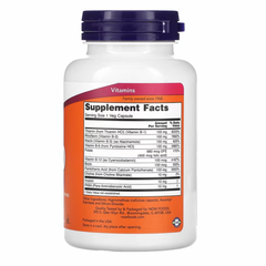 NOW Foods, B-100, 100 Veg Capsules - GREEN LIFE CYPRUS