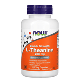 Now, L-Theanine, 200 mg, 120 Veg Capsules - GREEN LIFE CYPRUS