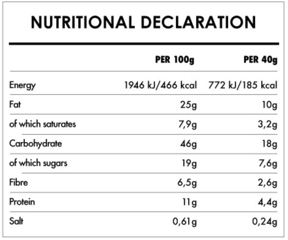 Iswari, BIO Oat Bar Chocolate Chip 40g