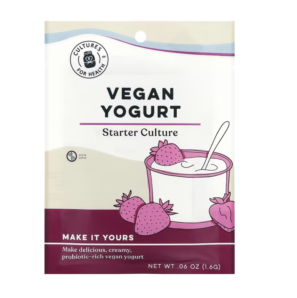 Cultures for Health, Vegan Yogurt, 4 Packets, .06 oz (1.6 g)