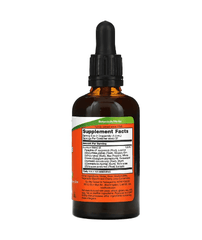MKSTAVRINOS NOW Foods Propolis Plus extract supplement in a 2 fl oz bottle, used for immune support and oral health.
