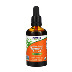 NOW Foods, Certified Organic Turmeric Extract, 2 fl oz (59 ml)