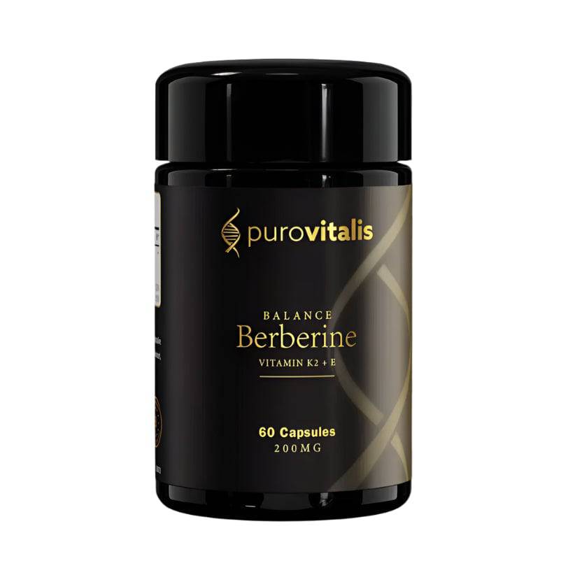 Berberine Balance 200mg, 60 Capsules - Purovitalis - GREEN LIFE CYPRUS