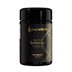 Berberine Balance 200mg, 60 Capsules - Purovitalis - GREEN LIFE CYPRUS