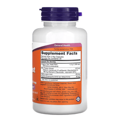 Red yeast rice supplement by OLD PRODUCTS, 60 vegetarian capsules in clear bottle with label and capsules visible inside.