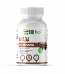 🍄 Green Life Chaga Mushroom – Natural Immune & Antioxidant Support