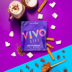 RAW HOT CHOCOLATE With Reishi Mushroom - Vivo Life - GREEN LIFE CYPRUS