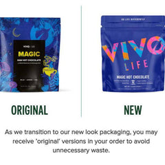 RAW HOT CHOCOLATE With Reishi Mushroom - Vivo Life - GREEN LIFE CYPRUS