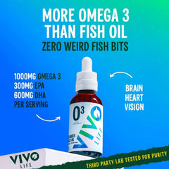 OMEGA 3- Plant Based - Vivo Life - GREEN LIFE CYPRUS