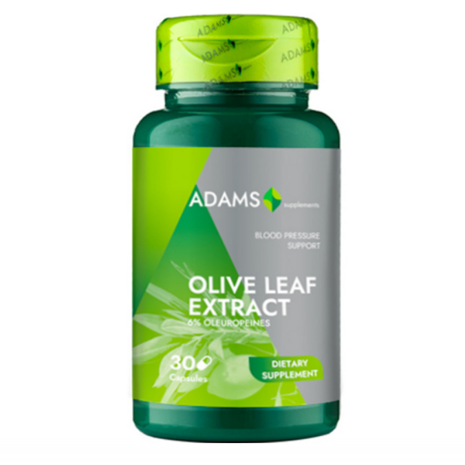 Adams Supplements, Olive Leaf Extract 600mg, 30cps - GREEN LIFE CYPRUS
