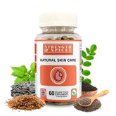 Natural Skin Care 1000mg 60 capsules- Strength & Spices - GREEN LIFE CYPRUS