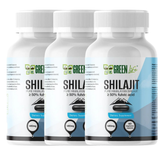 Green Life, Shilajit - Pure Himalayan Power, 90 Veg Caps 2 + 1 Free - GREEN LIFE CYPRUS