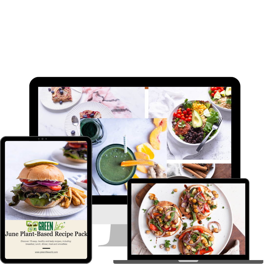 Green Life 15 Vegan Recipe Book Vol.6 - GREEN LIFE CYPRUS