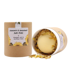 Chamomile & Grapefruit Bath Bomb