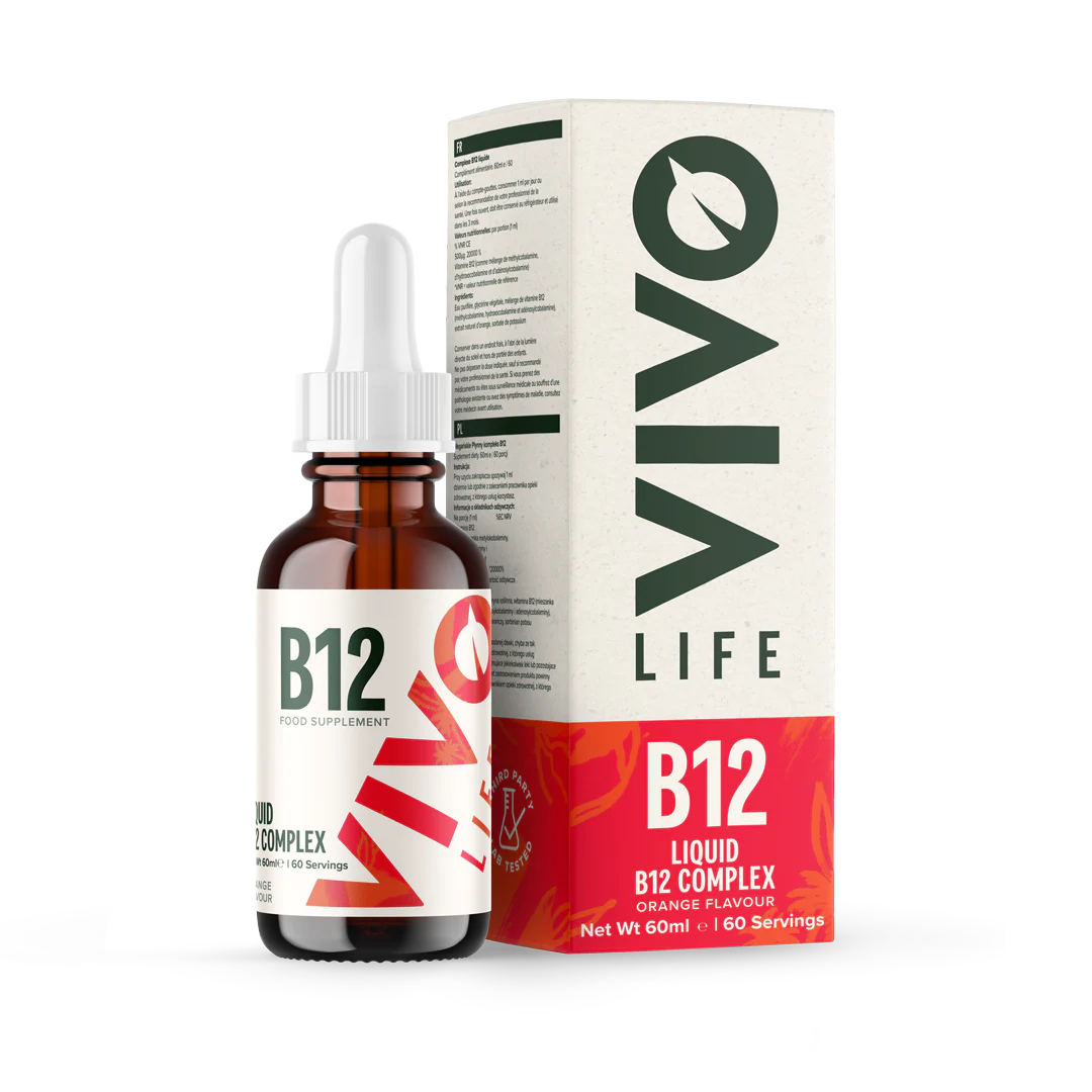 B12 High potency vegan vitamin B12 blend - Vivo Life - GREEN LIFE CYPRUS