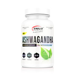 Ashwagandha 90caps/45 Serv, Genius Nutrition 