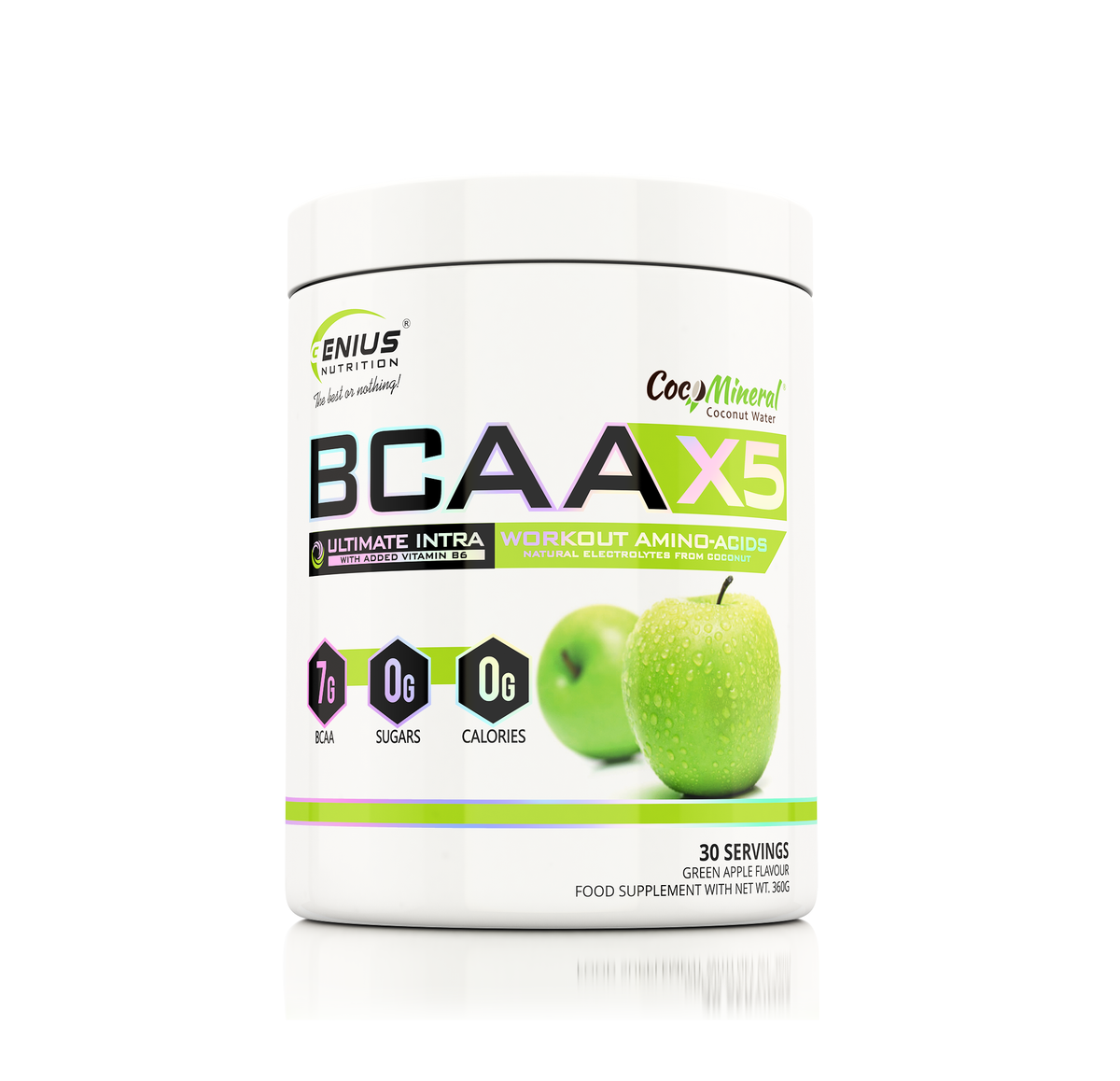 BCAA-X5® 360г/30 порций, Genius Nutrition